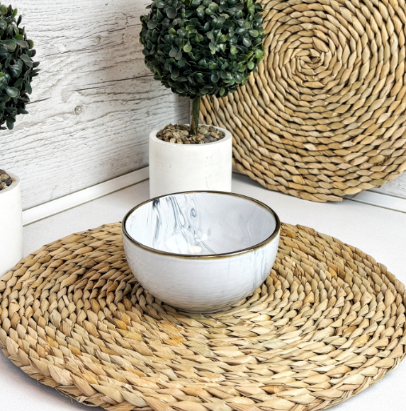 Салатник Intrendo Maritimo Golden 14 см rim white IN0014MAR